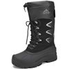 Image 1 : NEW NORTIV 8 MOUNTAINEER -1M BLACK WINTER BOOTS