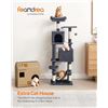 Image 2 : NEW FEANDREA MULTI-LEVEL CAT TREE WITH CONDOS AND