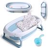 Image 1 : NEW COLLAPSIBLE, PORTABLE BABY BATH TUB WITH A