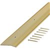 Image 1 : NEW MD 2" X 72" SATIN BRASS CARPET TRIM