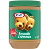 Image 1 : NEW 2KG TUB OF KRAFT SMOOTH PEANUT BUTTER