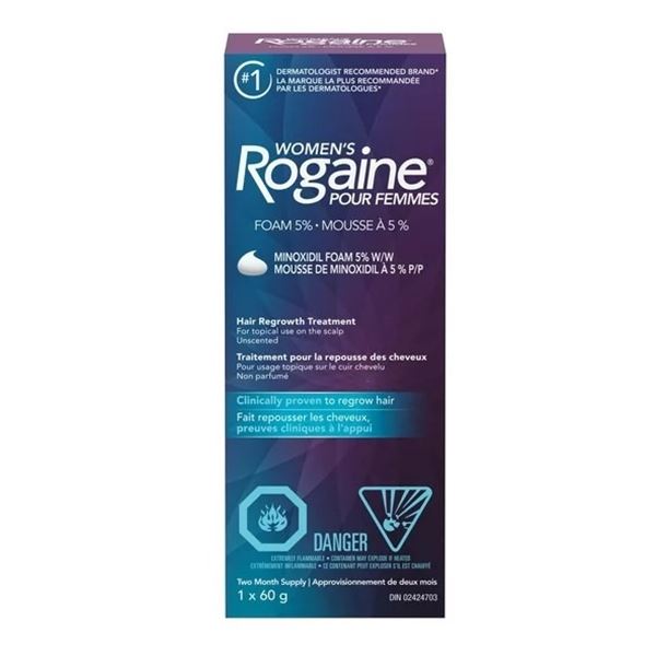 NEW WOMEN'S ROGAINE HAIR REGROWTH TREATMENT - FOR