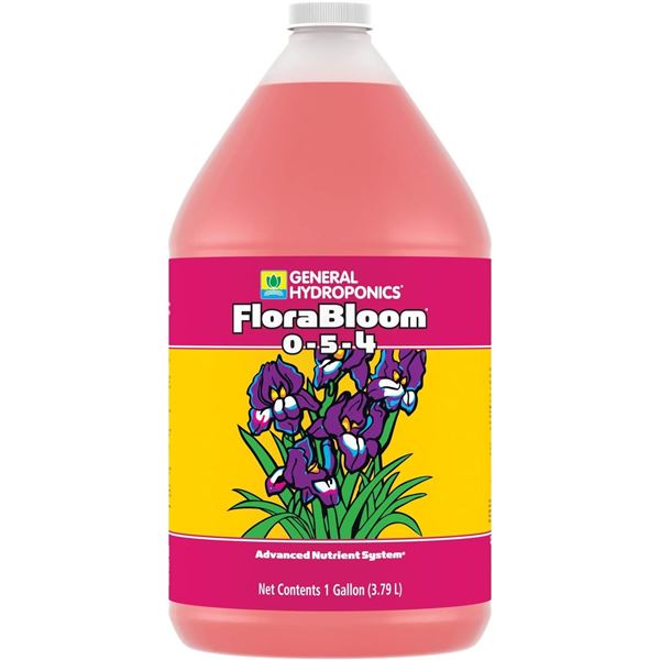 NEW 3.79L BOTTLE OF GENERAL HYDROPONICS FLORAL