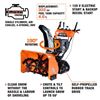 Image 4 : NEW 30" SELF PROPELLED GAS POWERED SNOW BLOWER