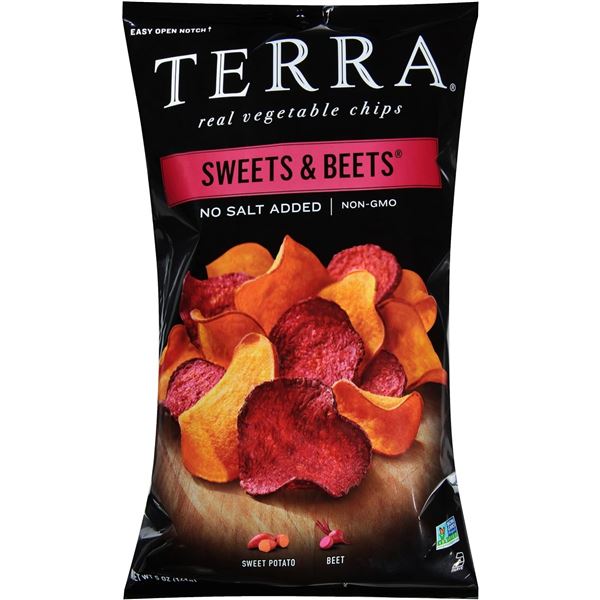 NEW CASE OF 12 TERRA SWEETS & BEETS REAL VEGETABLE