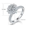 Image 3 : 1 CT GRA CERTIFIED MOISSANITE 925 STERLING SILVER