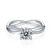Image 3 : 1 CT GRA CERTIFIED MOISSANITE 925 STERLING SILVER