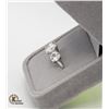 Image 2 : S925 RING SET GRA CERTIFIED 3 ACROSS MOISSANITE