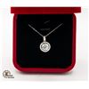 Image 1 : S925 PENDANT W/GRA CERTIFIED 2CT MOISSANITE