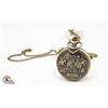 Image 1 : NEW BRONZE TONE POCKET WATCH WITH