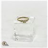 Image 1 : LADIES 14K RING WITH 3 DIAMONDS SIZE 6