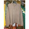 Image 1 : NEW TOMMY BAHAMA BROWN 1/4 ZIP SWEATER