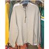 Image 1 : NEW TOMMY BAHAMA BEIGE 1/4 ZIP SWEATER SIZE L