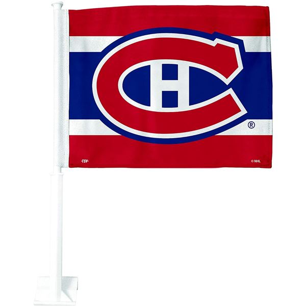 NEW MONTREAL CANADIENS DOUBLE SIDED CAR WINDOW