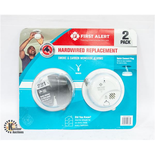 FIRST ALERT SMOKE AND CARBON MONOXIDE ALARM