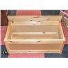 Image 1 : SOLID WOOD LIDDED "TOY BIN" H-12" W-15" L-29"