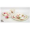 Image 1 : 2 ROYAL ALBERT AMERICAN BEAUTY CUP & SAUCER SETS