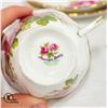 Image 2 : 2 ROYAL ALBERT AMERICAN BEAUTY CUP & SAUCER SETS