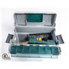Image 2 : RUBBERMAID FISHING TACKLEBOX FULL OF LURES