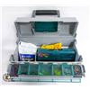 Image 2 : RUBBERMAID FISHING TACKLEBOX FULL OF LURES