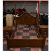 Image 2 : QUEEN SIZE BEDROOM SUITE NEEDS REFINISHING