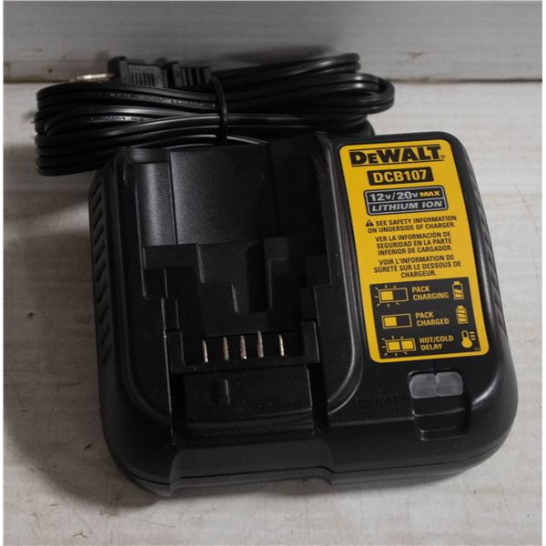 NEW DEWALT 20V BATTERY CHARGER