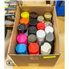 Image 1 : BOX OF SPRAY PAINTS **SHIPPING NOT AVAILABLE**