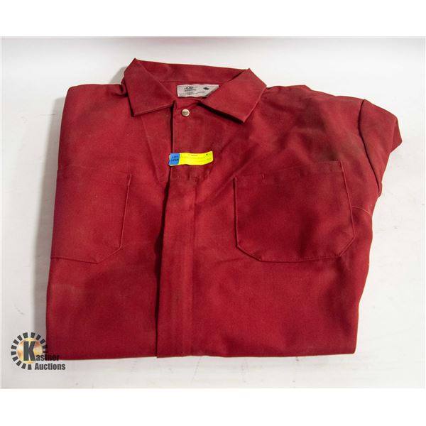 C.U SIZE 60 RED COVERALLS