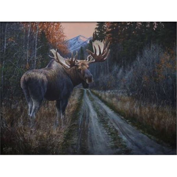 'Lovers Lane' Framed Des McCaffrey Print 1/25