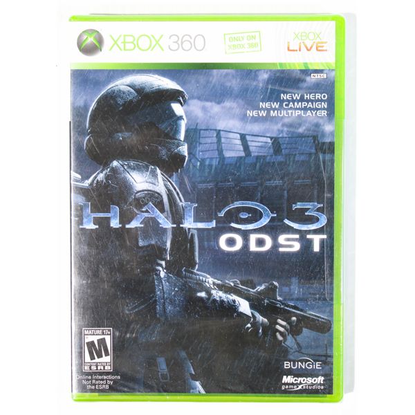 SEALED HALO 3 ODST FOR XBOX 360