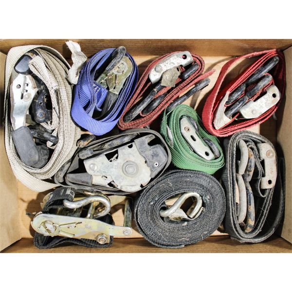 ASSORT. SMALL RATCHET STRAPS