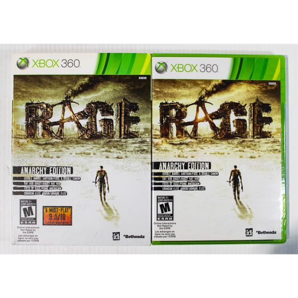 SEALED RAGE FOR XBOX 360