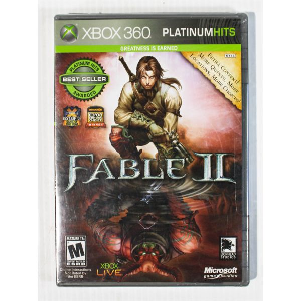 SEALED FABLE 2 FOR XBOX 360