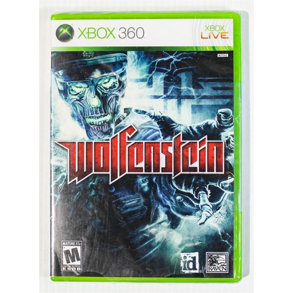 SEALED WOLFENSTEIN FOR XBOX 360