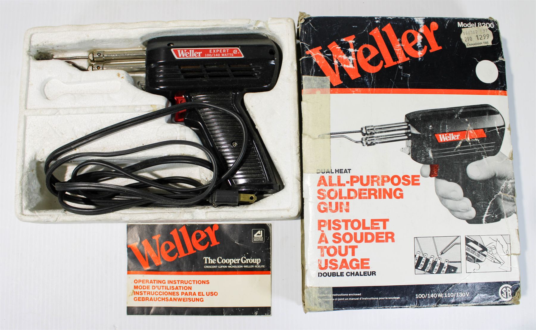 WELLER SOLDERING GUN