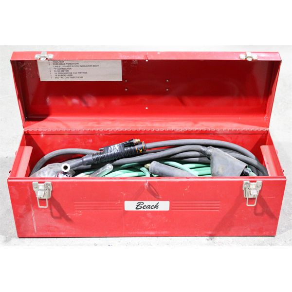 AIR COOLED TIG WELDING KIT TOOL BOX FLEX HEAD TORCH