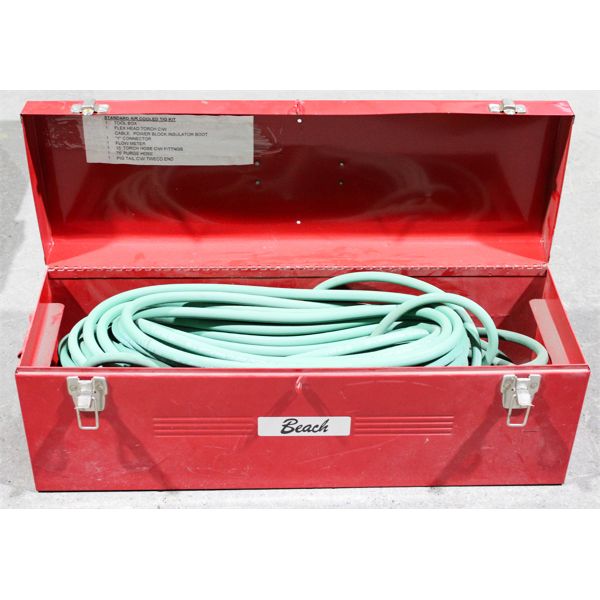 AIR COOLED TIG WELDING KIT TOOL BOX FLEX HEAD TORCH
