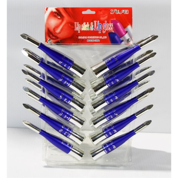 DISPLAY OF LIPSTICK & GLOSS