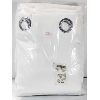 Image 1 : WHITE BLACKOUT CURTAIN 70" X 84"