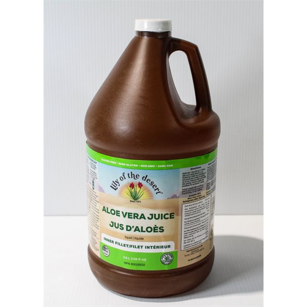 ALOE VERA JUICE LILY OF THE DESERT 3.8 LITRE