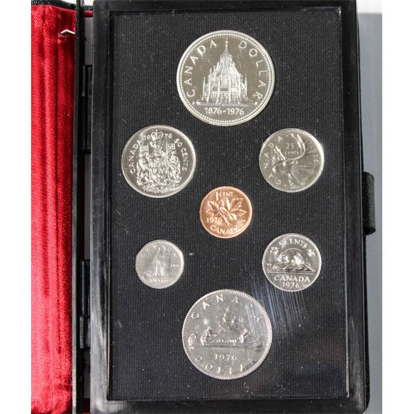 1876-1976 LIBERTY OF PARLIAMENT SILVER $ PROOF SET