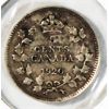 Image 1 : 1920 CANADIAN SILVER 5 CENT COIN