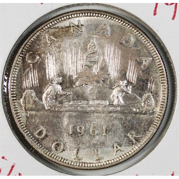 1961 CANADIAN VOYAGER SILVER DOLLAR