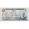 Image 1 : 1979 CANADIAN FIVE DOLLAR BANKNOTE