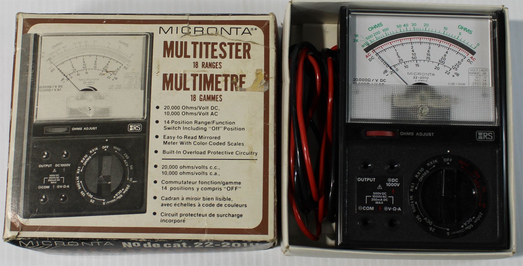 Microntesa MICRONTA MULTIMETER TESTER