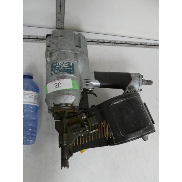 Hitachi coil nailer