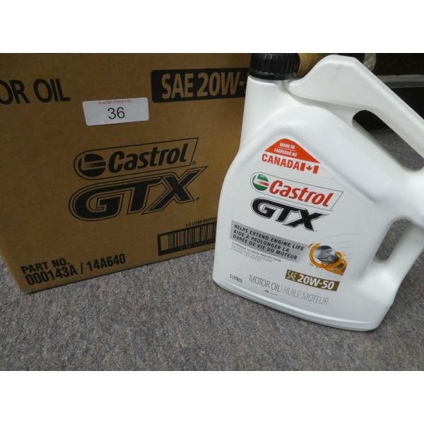 3 x Castrol GTX 20W-50 5 litres