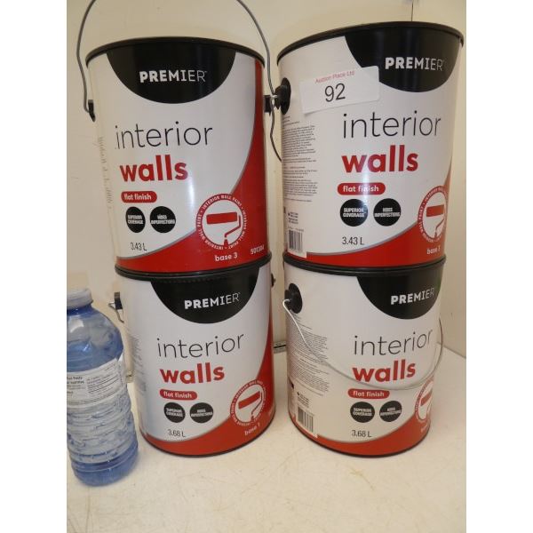 Premier paint - 4 interior walls