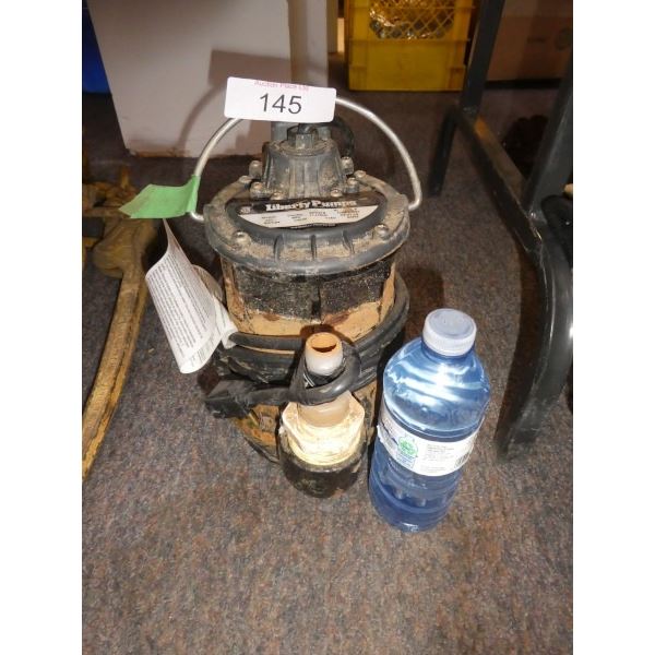 Liberty pumps 1/4 HP sump pump