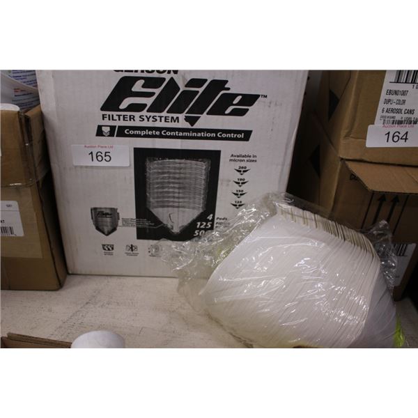 Box of elite filter systems funnels
